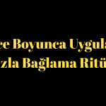 7 Gece Boyunca Uygulanan Tuzla Bağlama Ritüeli