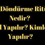 Geri Döndürme Ritüeli