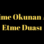 Resime Okunan Aşık Etme Duası