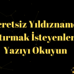 Ücretsiz Yıldızname Baktır