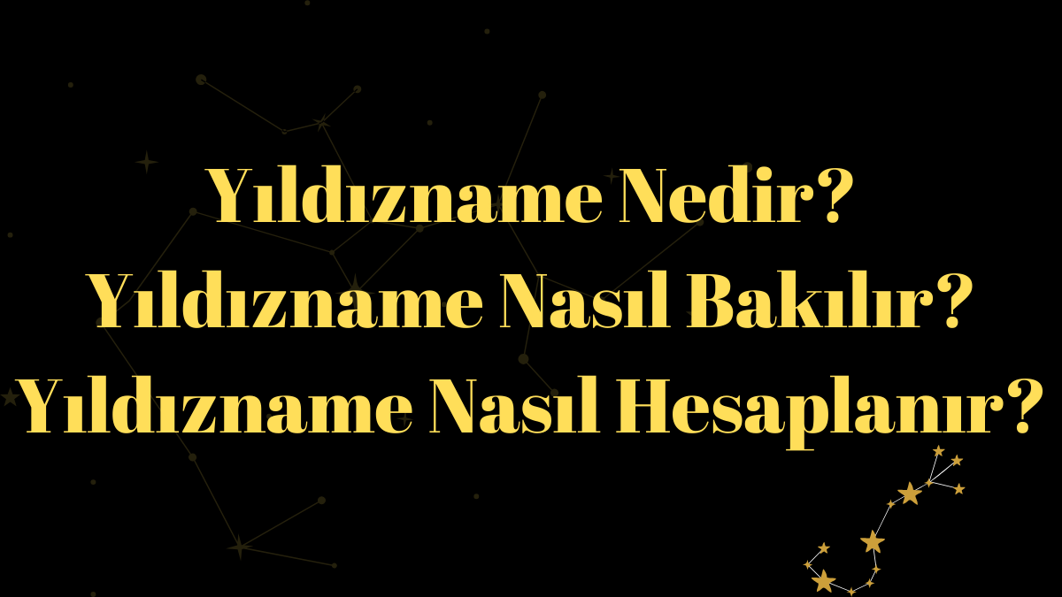 yıldızname nedir